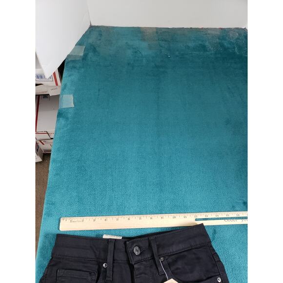 Levis 721 Jeans Size 4 Womens Black Pants Stretch Denim High Rise Skinny NWT - Picture 13 of 16